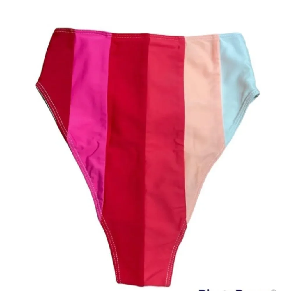 Anthropologie Stephanie High-Waisted Bikini Bottoms